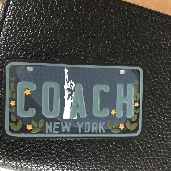 Coach black accordion wallet - Picture 3 of 5